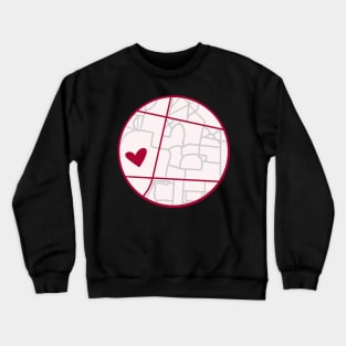 University of Alabama Campus Map Crewneck Sweatshirt